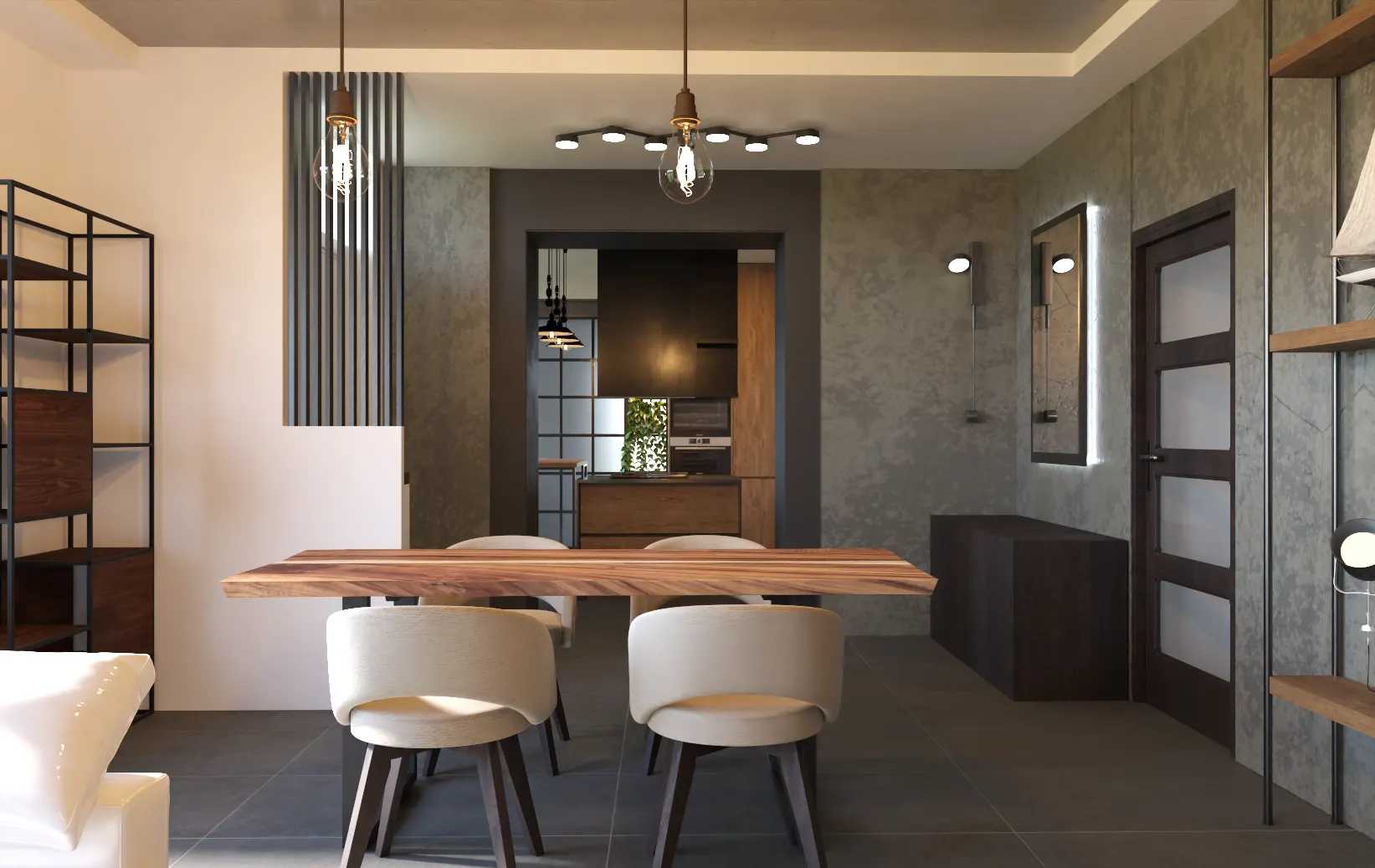 Ingresso, seconda variante di luce